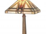 Discontinued Dale Tiffany Table Lamps Dale Tiffany Tt70733 Geo Mission 20 Inch Table Lamp