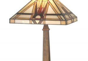 Discontinued Dale Tiffany Table Lamps Dale Tiffany Tt70733 Geo Mission 20 Inch Table Lamp