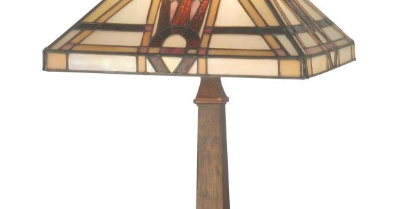 Discontinued Dale Tiffany Table Lamps Dale Tiffany Tt70733 Geo Mission 20 Inch Table Lamp