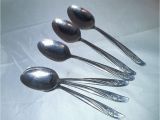 Discontinued Oneida Stainless Steel Flatware Patterns Oneida Roseanne Stainless Steel 6 Large Oval Spoons