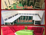 Discontinued Park Design Curtains Diy Ikea Hack Aus 8 Stuhlen Wird Eine Groa E Eckbank Bzw Lounge