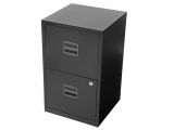 Diy 2 Drawer File Cabinet Desk Bisley Steel 2 Drawer Filing Cabinet Black Amazon Co Uk Kitchen