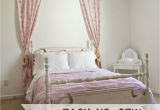 Diy Canopy Bed without Drilling Easy No Sew Curtain Canopy Little Girl Bedroom Progress Bless Er