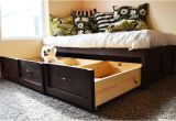 Diy Daybed with Trundle Ana White Daybed with Storage Trundle Drawers Diy Projects