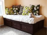 Diy Daybed with Trundle Ana White Daybed with Storage Trundle Drawers Diy Projects