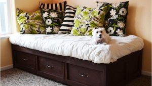 Diy Daybed with Trundle Ana White Daybed with Storage Trundle Drawers Diy Projects