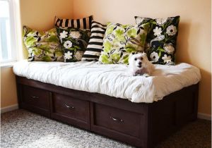 Diy Daybed with Trundle Ana White Daybed with Storage Trundle Drawers Diy Projects