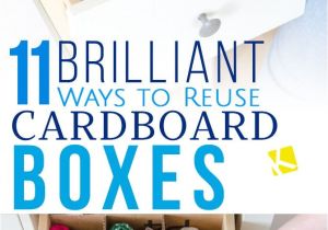 Diy Dvd Storage Ideas Pinterest 11 Awesome Ways to Repurpose An Empty Cardboard Box Diy Crafts