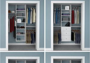 Diy Dvd Storage Ideas Pinterest 4 Ways to Design Your Reach In Closet Upper Left or Lower Right