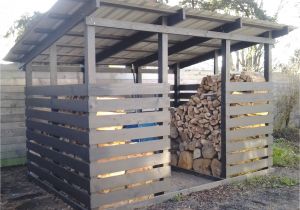 Diy Indoor Firewood Rack Modern Firewood Shed Black Outdoors Pinterest Wood Shed