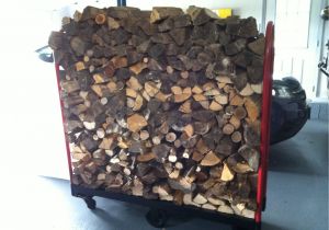 Diy Indoor Firewood Rack Movable Firewood Storage Fires Pinterest Firewood Storage
