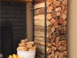 Diy Indoor Firewood Rack Plumbing Pipe Firewood Holder Home Decor Pinterest Home Home