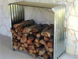 Diy Indoor Firewood Storage Rack Corrugated Firewood Rack A Unique Way to Store Firewood Outside