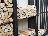 Diy Indoor Firewood Storage Rack Holzvorrat In Schon Und Praktisch Interieur Praktisch Garten