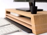 Diy Monitor Stand Wood Ultimate Display Monitor Stand with Mac Mini Wacom Drawing