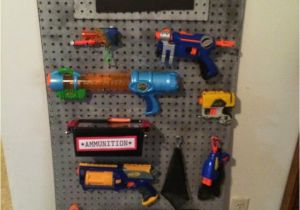 Diy Nerf Gun Storage Ideas Nerf Storage Ideas A Girl and A Glue Gun