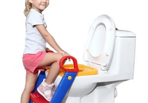 Diy Potty Step Stool with Handles Buy Velkro Kid S toilet Potty Trainer Seat toddler with Ladder Step