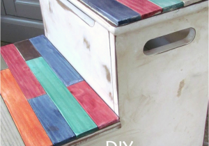 Diy Potty Step Stool with Handles Diy Step Stool Makeover Colors Pinterest Stool Makeover Diy