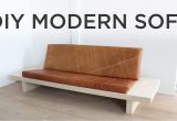 Diy Sectional sofa Frame Plans Diy Modern sofa How to Make A sofa Out Of Plywood Youtube