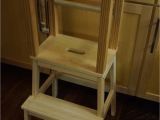 Diy toddler Step Stool with Rails Third and Patterson Diy toddler Learning tower