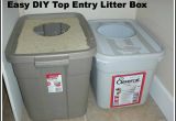 Diy top Entry Litter Box Easy Diy top Entry Litter Box