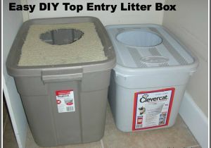 Diy top Entry Litter Box Easy Diy top Entry Litter Box