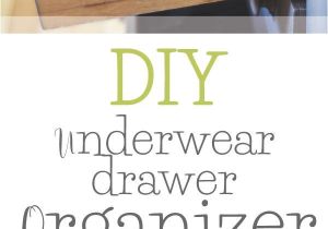 Diy Underwear Drawer organizer Underwear Drawer organizer Diy organization Pinterest Domov