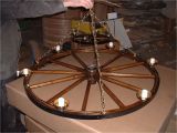 Diy Wagon Wheel Ceiling Fan Build Wagon Wheel Chandelier the Wooden Houses