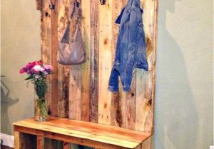 Diy Wood Pallet Picture Display Diy Your Own Pallet Hall Tree or Pallet Wood Entryway Bench Wood