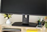 Diy Wooden Triple Monitor Stand Hipsteen Diy Desktop Monitor Stand Wooden Monitor Riser with Storage