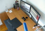 Diy Wooden Triple Monitor Stand Persimmon Gauge A Diy Dual Monitor Stand for Twin Lcds