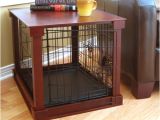 Dog Crate Divider Diy Merry Products Deluxe Wood and Wire Dog Crate Ebay