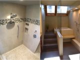 Doorless Shower Pros and Cons Doorless Showers Bathroom Remodel Portland Seattle