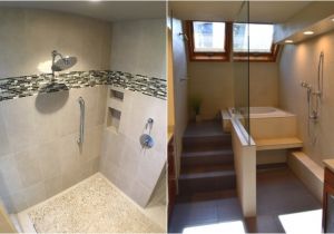 Doorless Shower Pros and Cons Doorless Showers Bathroom Remodel Portland Seattle