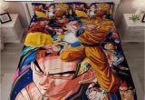 Dragon Ball Z Comforter Set Dragon Ball Bedding Set Blanket Bed Sheets Pillow