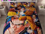 Dragon Ball Z Comforter Set Dragon Ball Bedding Set Blanket Bed Sheets Pillow