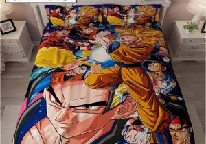 Dragon Ball Z Comforter Set Dragon Ball Bedding Set Blanket Bed Sheets Pillow