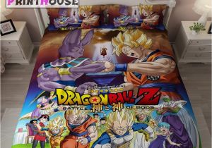 Dragon Ball Z Comforter Set Dragon Ball Z Blanket Bed Sheets Covers Anime Print House