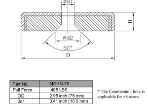 Drawer Pulls 2 Inch Hole Spacing Canada Cms Magnetics Neodymium Cup Magnet 405 Lb Pulling force Super