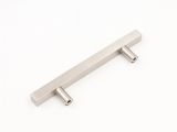 Drawer Pulls 2 Inch Hole Spacing Drawer Pulls Brushed Nickel Kitchen Cabinet Door Knobs Single T Knob