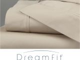 Dreamfit Sheets 5 Degree Dreamfit 5degree Bamboocotton Fullxl Bed Sheet Set Sand