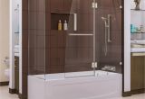 Dreamline Shower Doors Reviews Dreamline Aqua Lux 60 Quot X 58 Quot Hinged Tub Door Reviews