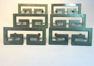 Drop Pulls for Dressers Greek Key Style Drawer Pulls Lot Of 6 Vintage 3 Inch Centers