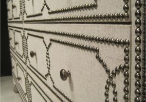 Drop Pulls for Dressers Nailhead Over Fabric Covered Dresser Do This with Expedit Door