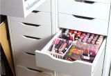 Dupe for Alex 9 Drawer Bedroom Ikea Alex 9 Drawer Dupe Ikea Makeup organizer Scarf