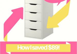 Dupe for Alex 9 Drawer I Saved 89 with This Ikea Alex 9 Drawer Dupe