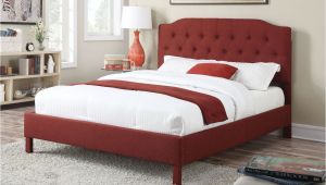 Eastern King Bed Size Vs King Clive Red Linen Eastern King Bed 24997ek Queen Beds Beds and King