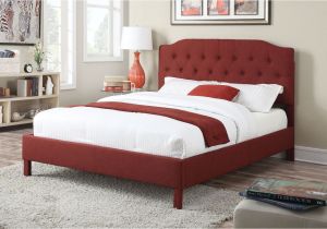 Eastern King Bed Size Vs King Clive Red Linen Eastern King Bed 24997ek Queen Beds Beds and King