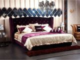 Eastern King Bed Size Vs King Modrest Majestic Transitional Purple Fabric Eastern King Size Bed