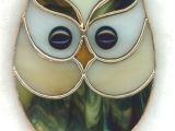 Easy Owl Stained Glass Patterns Stained Glass Owl Suncatcher Owl11 Owl Glass and Mosaics